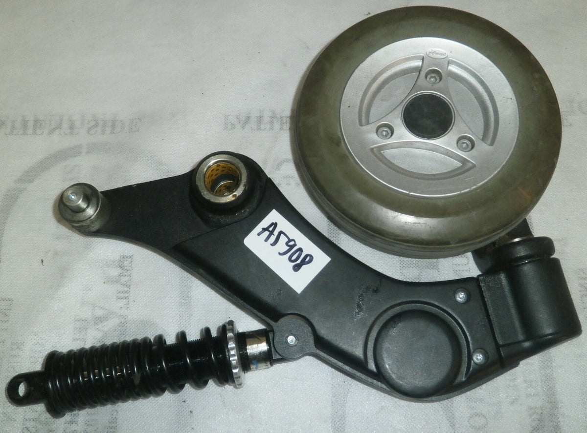 Set of 2 Permobil M300 Parts Back Caster Frames with Absorber as Photo