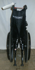 MOTION COMPOSITE MANUAL FOLD WHEELCHAIR 2021 14 IN SEAT WIDTH, ADJUSTABLE HEIGHT
