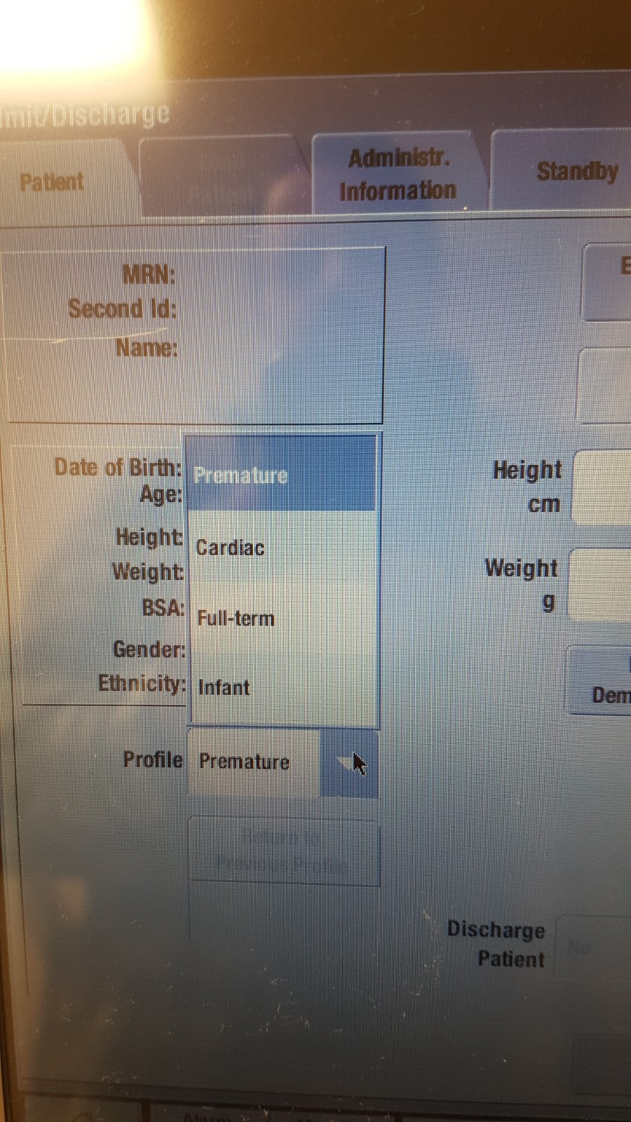 GE Healthcare CARESCAPE B650 Monitor