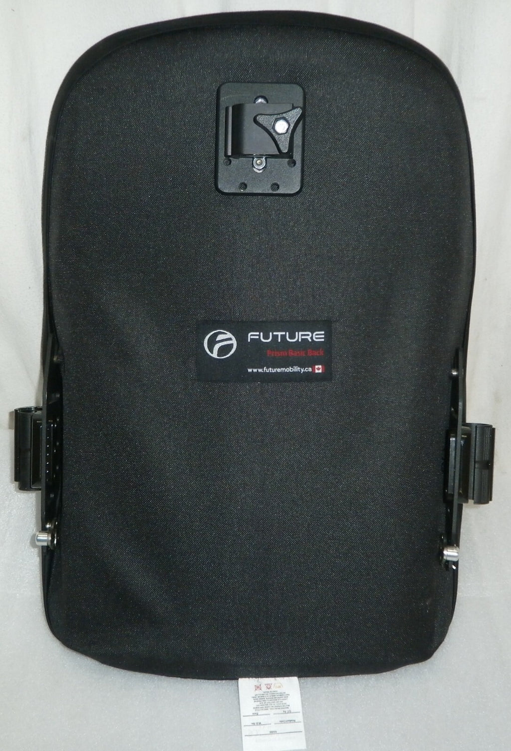 FUTURE PRISM BASIC BACK FOR WHEELCHAIR WITH BACK SUPPORT FULL BRACKETS VERY GOOD
