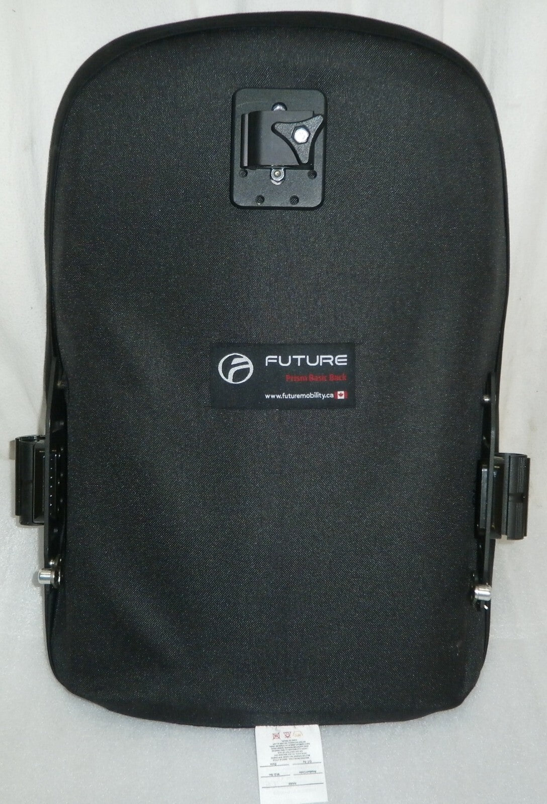 FUTURE PRISM BASIC BACK FOR WHEELCHAIR WITH BACK SUPPORT FULL BRACKETS VERY GOOD