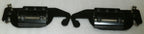 SET OF 2 WHEELCHAIR BACK SUPPORT BRACKET GOOD AS PICTURE