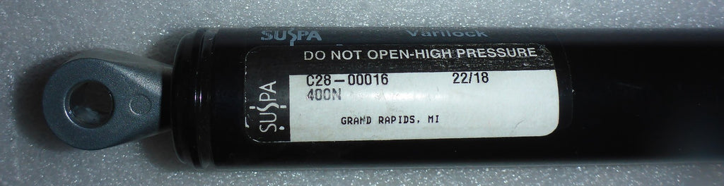 Lot of 2 suspa varilock gas strut for motion control c28-00016 as one lot