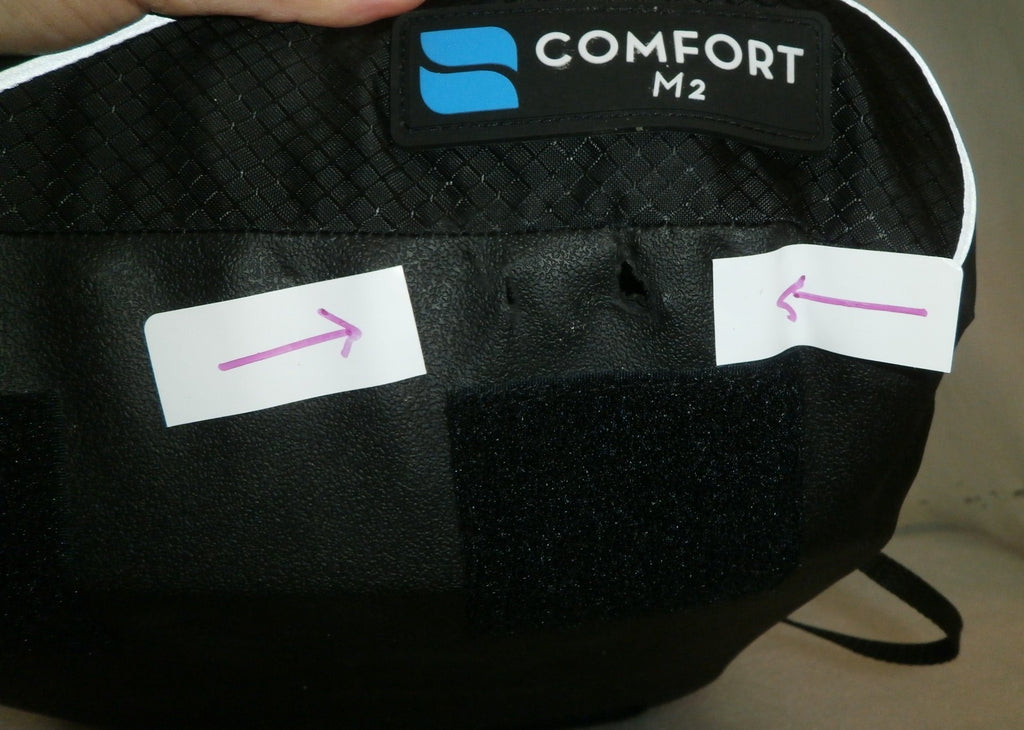 COMFORT M2 WHEELCHAIR CUSHION 16x12 INCH WITH COVER GOOD CONDITION