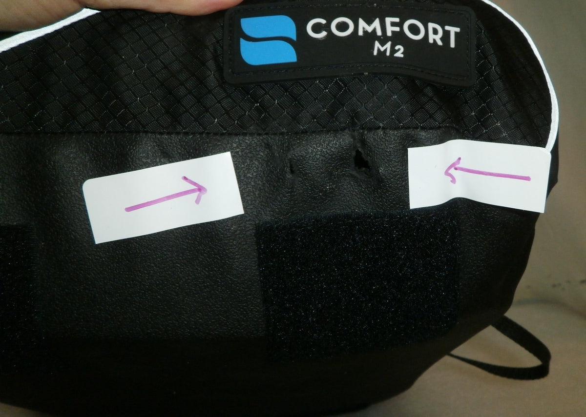 COMFORT M2 WHEELCHAIR CUSHION 16x12 INCH WITH COVER GOOD CONDITION