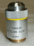Microscope lens Leitz Wetzlar Germany 519760 / 160/- EF 10/0.25