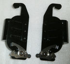 SET OF 2 WHEELCHAIR BACK SUPPORT BRACKET GOOD AS PICTURE
