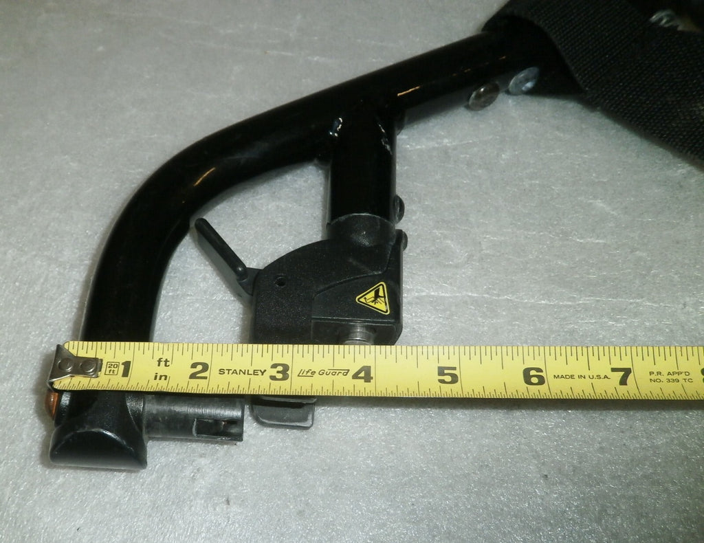SET OF 2 WHEELCHAIR FOOT REST FRAME DIMENSION AS PHOTO