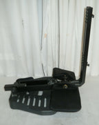 QUICKIE QM-710 WHEELCHAIR FOOTREST VERY GOOD CONDITION WITH BOLTS AS PHOTO