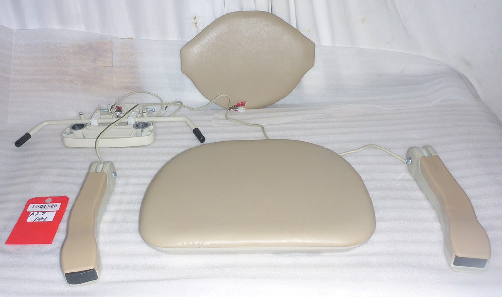 2017 BRUNO STRAIGHT STAIR LIFT 17100330397 SEAT AND BACK CUSHION -ARM REST