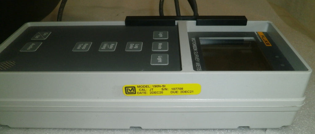 Fluke Victoreen Survey Meter 190N-SI With RP-N Chamber
