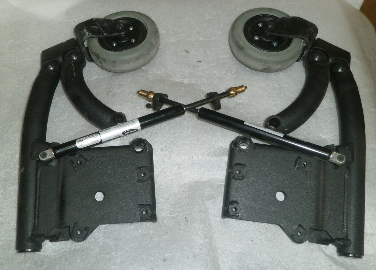 INVACARE TDX-SP2 FRONT PART WITH CASTERS AS PHOTO
