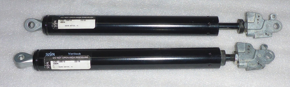 Lot of 2 suspa varilock gas strut for motion control c28-00016 as one lot