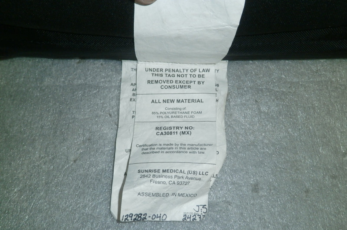 Wheelchair Jay Union Cushion CA30811 Size 19X18" 119751-040 MAX 300 POUNDS