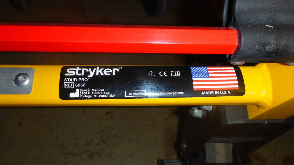 Stryker 6252 Evacuation Chair Stair Pro with Options (Year 2019) (no Tariffs)