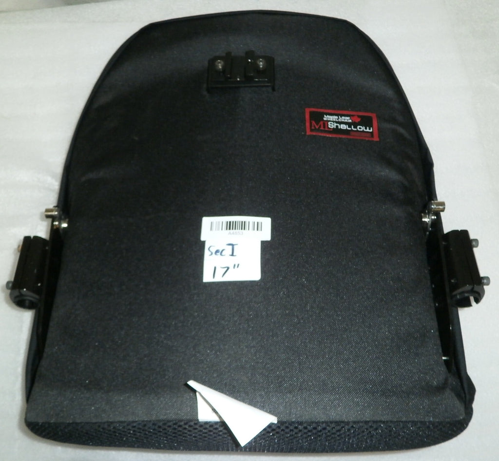 MAPLE LEAF ML SHALLOW WHEELCHAIR BACK SIZE 17" MPL-MLSST-1820 VERY GOOD STATUS