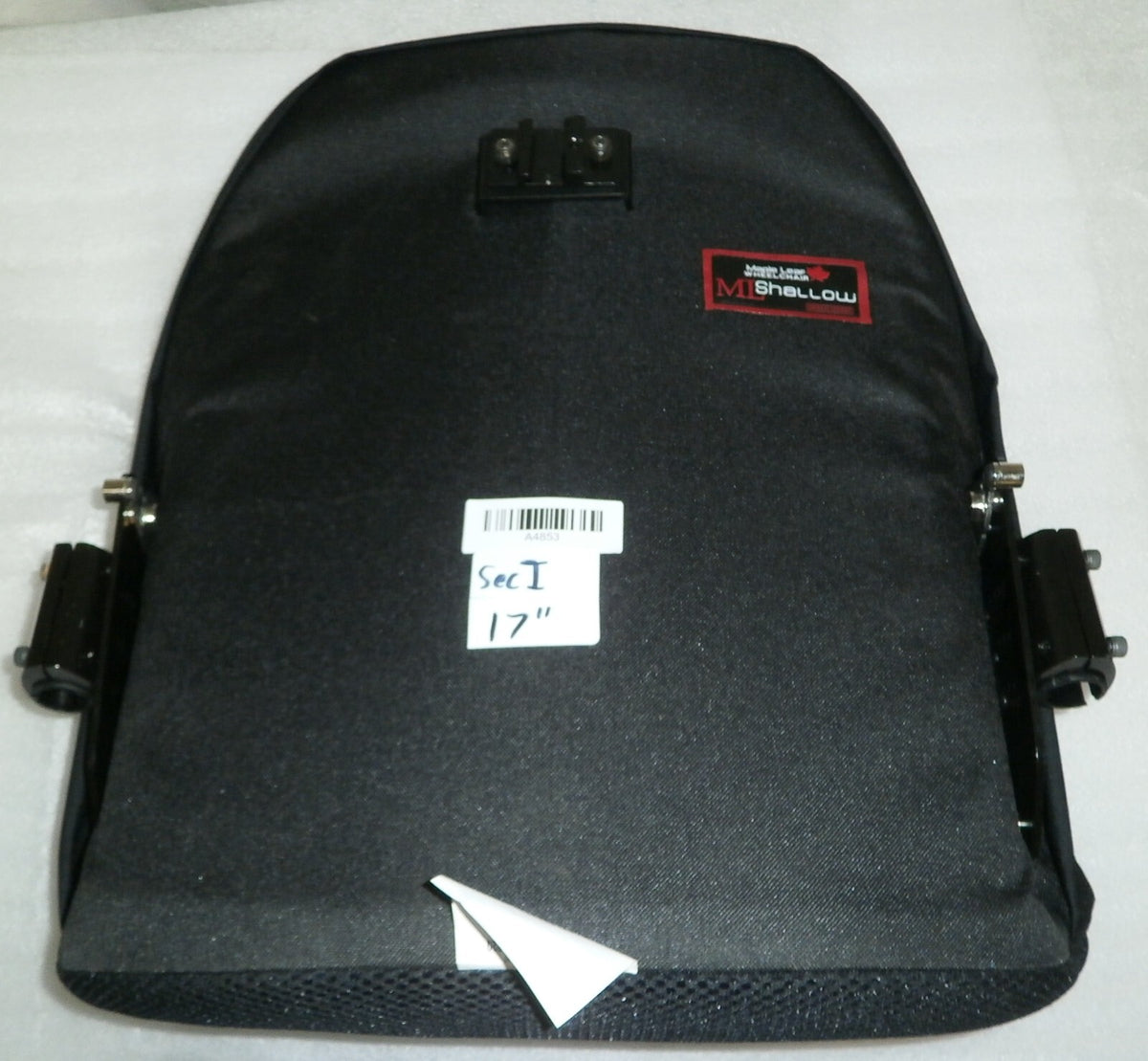 MAPLE LEAF ML SHALLOW WHEELCHAIR BACK SIZE 17" MPL-MLSST-1820 VERY GOOD STATUS