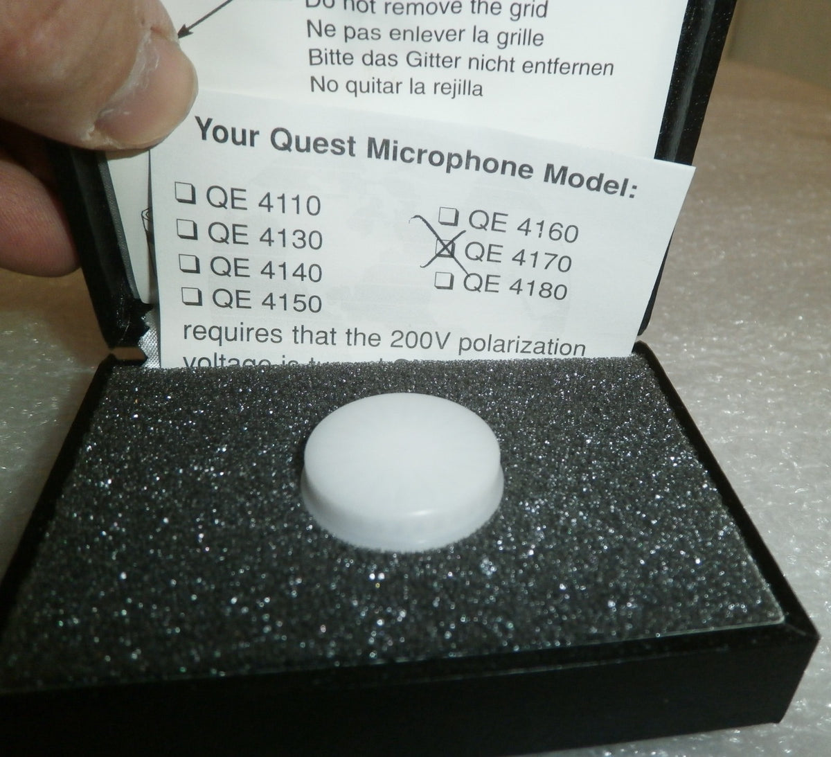 Quest Bio Acoustic Simulator & Octave Monitor BA202 BA-202-27 with accessories