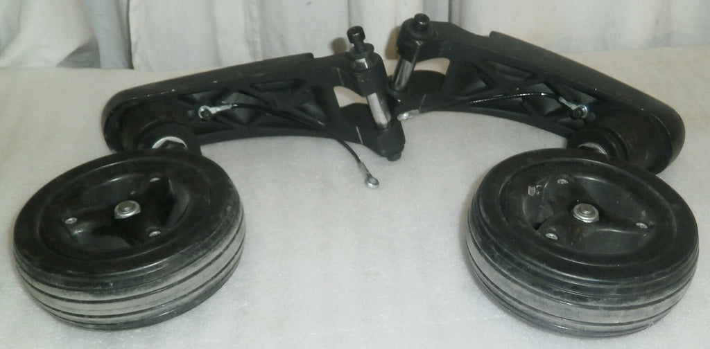 Set of 2 Parts Back Caster Frames as Photo Good Condition