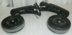 Set of 2 Parts Back Caster Frames as Photo Good Condition
