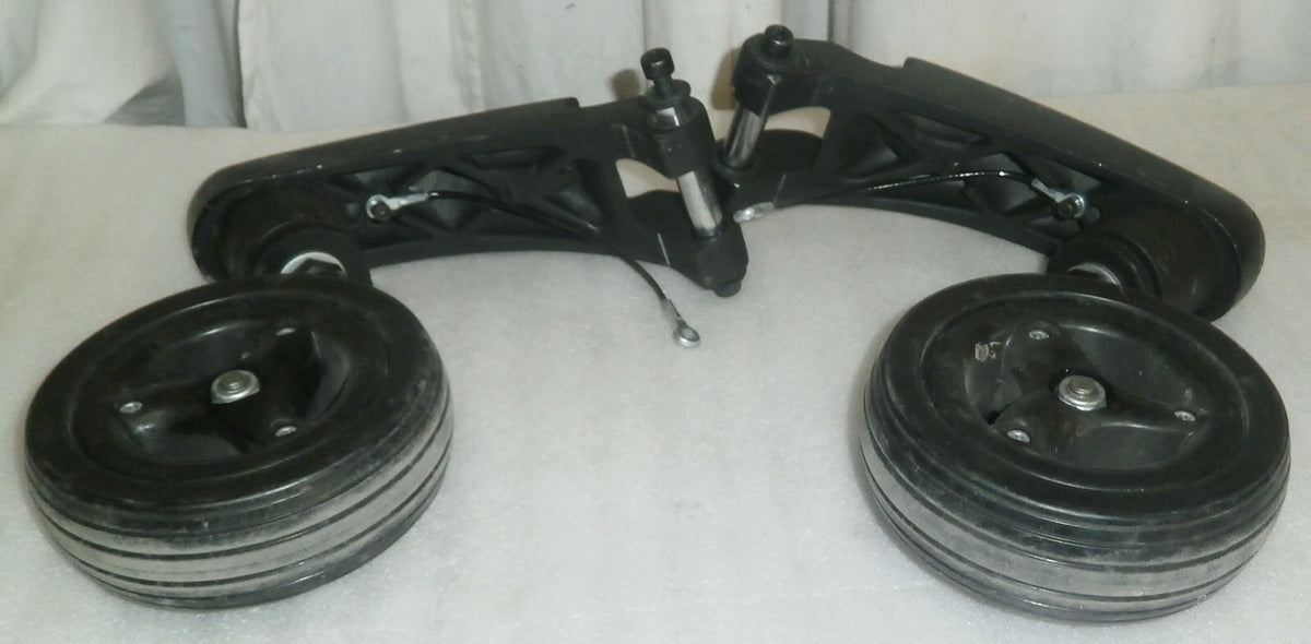 Set of 2 Parts Back Caster Frames as Photo Good Condition