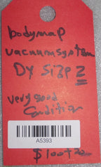 BUTTERFLY BODYMAP DX VACUUM SYSTEM SIZE 2 BY ORTHODESIGN VERY GOOD CONDITION