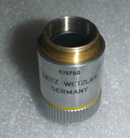 Microscope lens Leitz Wetzlar Germany 519760 160/- EF 10/0.25