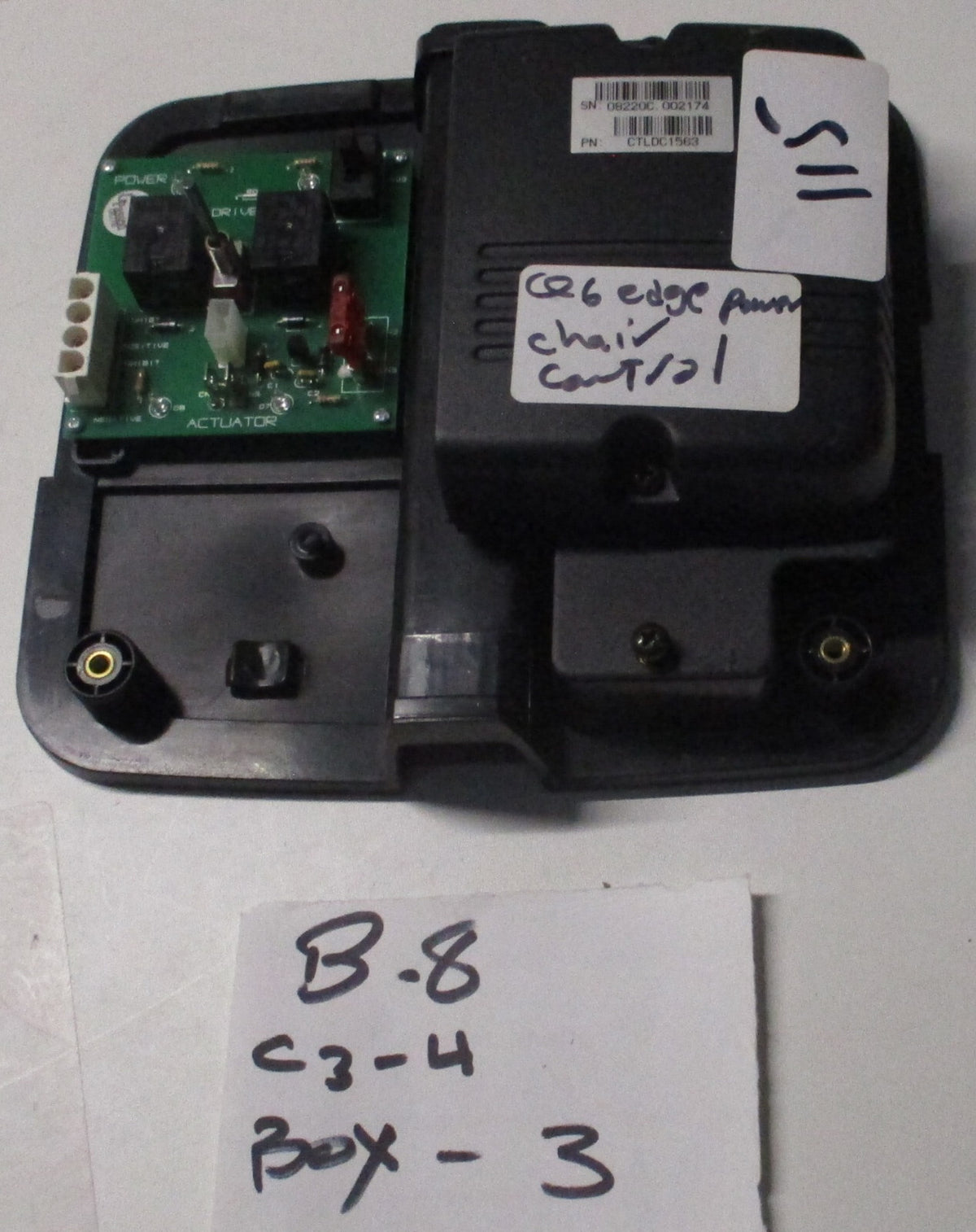 Q6 EDGE POWER CHAIR CONTROL CTLDC1563 AND QUANTUM ADVANCED ACTUATOR MODULE CONT
