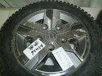 LOT OF 2 PRIMO POWERTRAX WHEELS 3.00-8 SOLID FAIR CONDITION