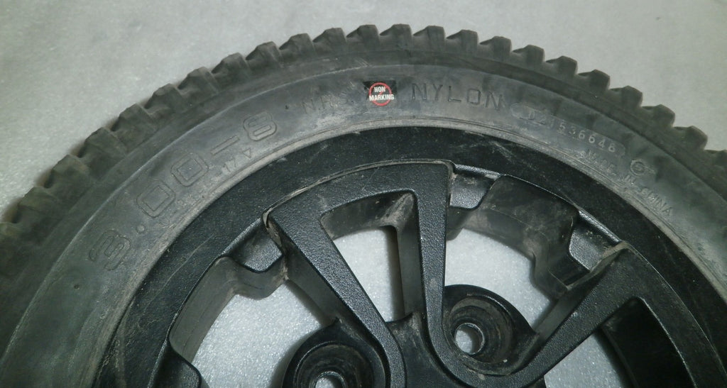 QUICKIE XPERIENCE WHEELCHAIR WHEELS AIR 3.00-8 GOOD CONDITION
