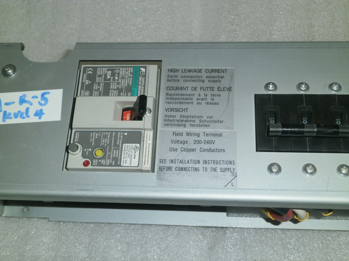 Fuji Electric FE EW50RAGU-3P010 EW50RAGU3P010 Earth Leakage Circuit Breaker 10A