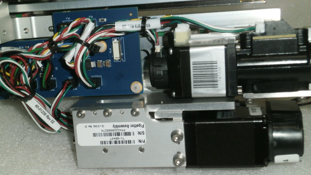 T2 BioSystems Combo Pipettor Assembly 71-00497, Board 30-01284,IVEK Motor 161226