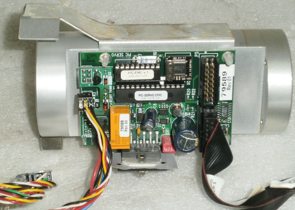 Caliper Life Science board 79589 with Ametek Pittman 9236S009-R1 Gearmotor 24VDC