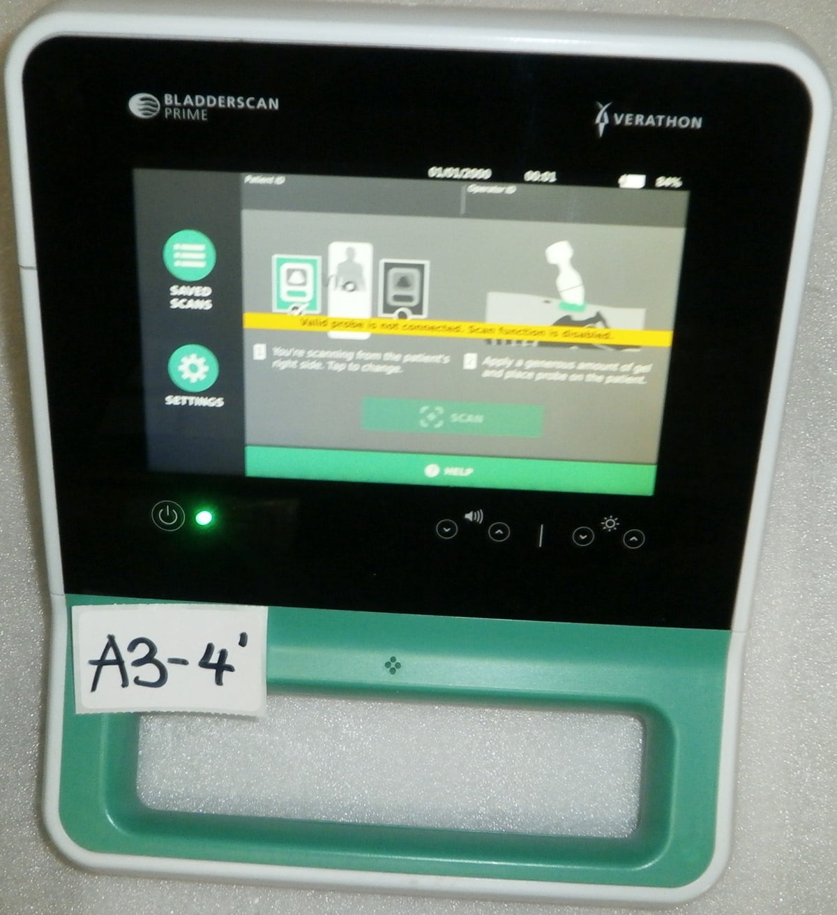Verathon BladderScan Prime Scanner 0570-0346