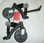 Set of 2 Invacare Back Wheels for TDX-SPII Wheelchair with Springs and Frames