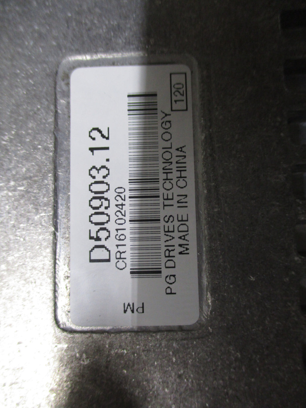 PG R NET CONTROL PG DRIVES D50903.12 USED GOOD CONDITION