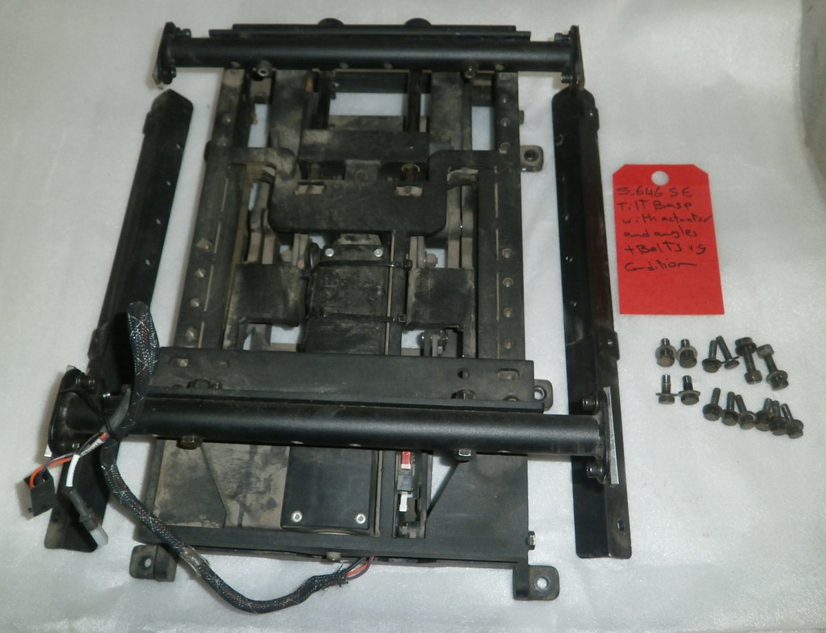 QUICKIE S 646-SE WHEELCHAIR TILT BASE AND ACTUATOR WITH PARTS AS PHOTO