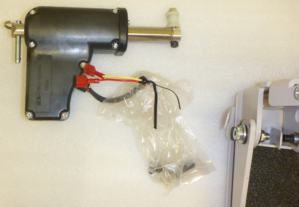 2024 BRUNO STAIR LIFT CRE2110-2110E FOOTREST AND ACTUATOR USED AS PHOTO GOOD