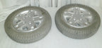 LOT OF 2 QUANTUM Q6 EDGE WHEELS 3.00-8 SOLID GOOD CONDITION