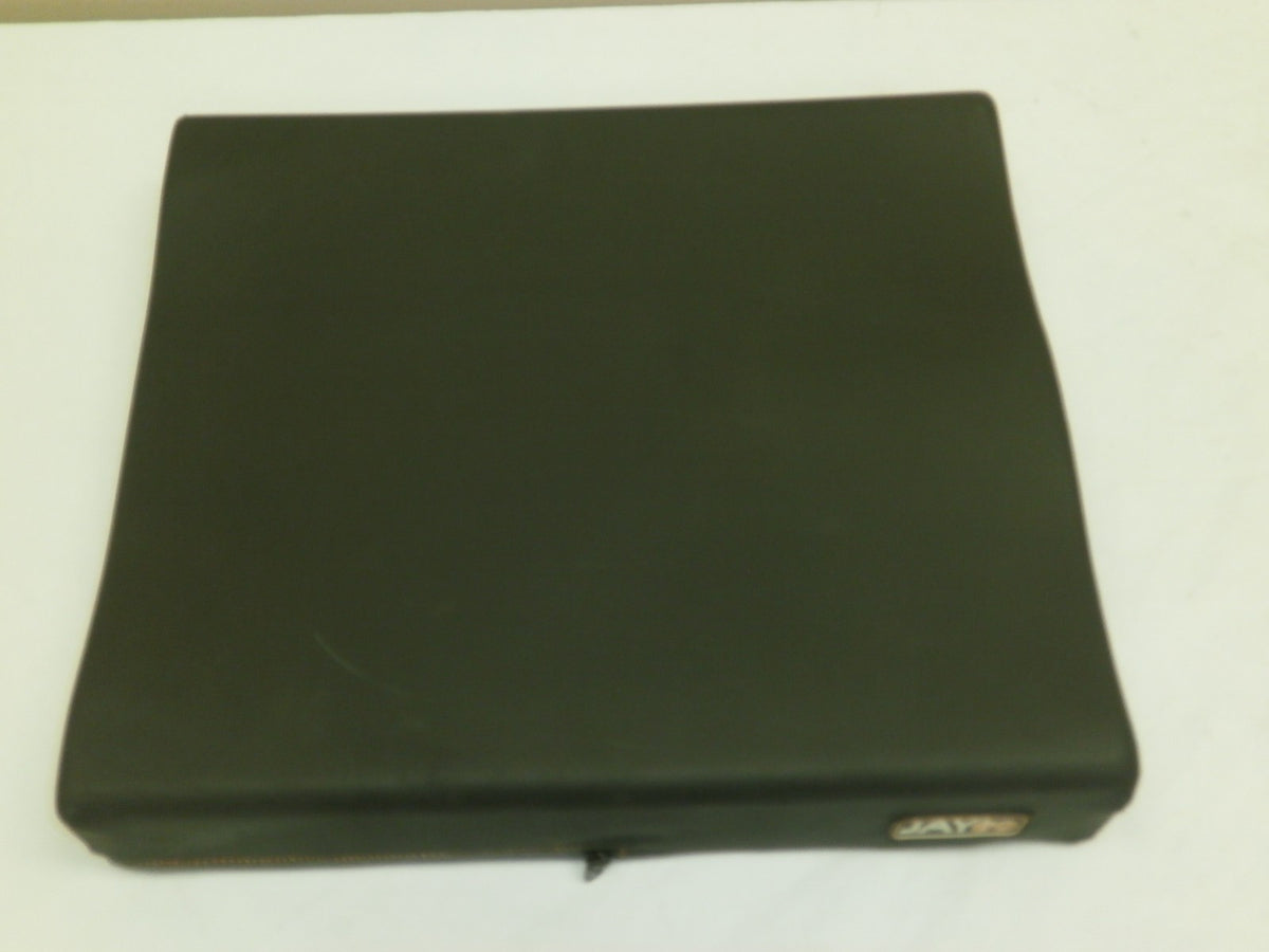 Jay Go Wheelchair Seat Cushion JGO1618 Size 16x18" W/Cover Good Condition