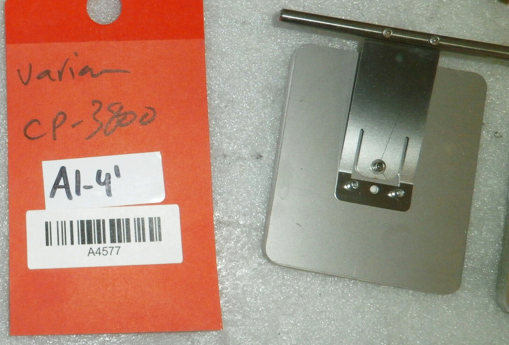 VARIAN CP3800 MOTOR MODEL 71730081-TYPE U73B1, AIR GATE CONTROL MOTOR AND PARTS