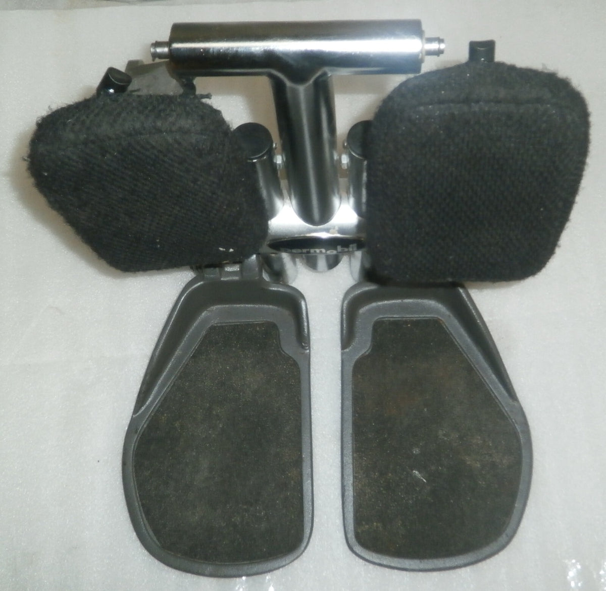 Permobil M300 Foot Rest Leg Rest As Photo Good Condition w/ Bolts & Accessories
