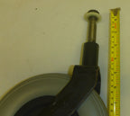 STORM SERIES ARROW POWER WHEELCHAIR FORKS AND 7 INCH CASTERS SOLID GOOD