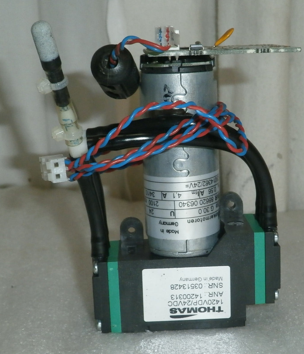 THOMAS Vacuum Pump 1420VDP/24VDC ANR 14200313 MOTOR AND BOARD REGD: 0003907/2