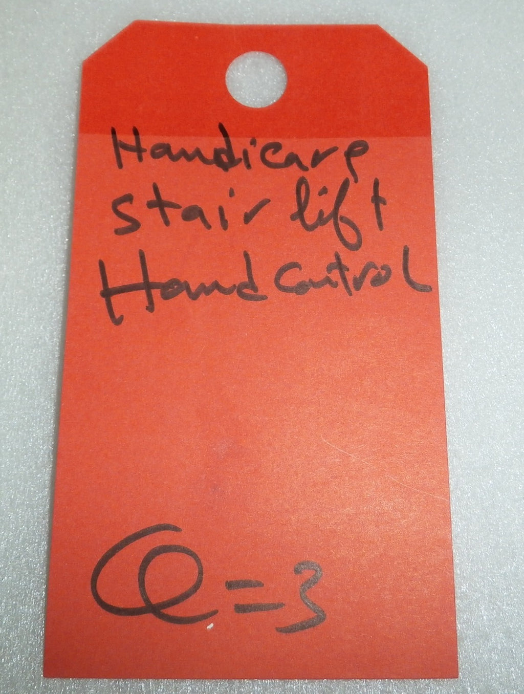 HANDICARE FREE CURVE STAIR LIFT HAND CONTROL USED GOOD CONDITION