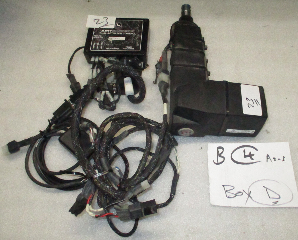 WHEELCHAIR ACTUATOR LINAK LA31-U265-02 AND DUAL ACTUATOR CONTROL-RECLINER ACT