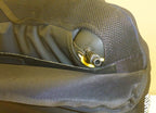 ROHO WHEELCHAIR CUSHION 17.75X22X4.25 INCH WITH COVER GOOD CONDITION
