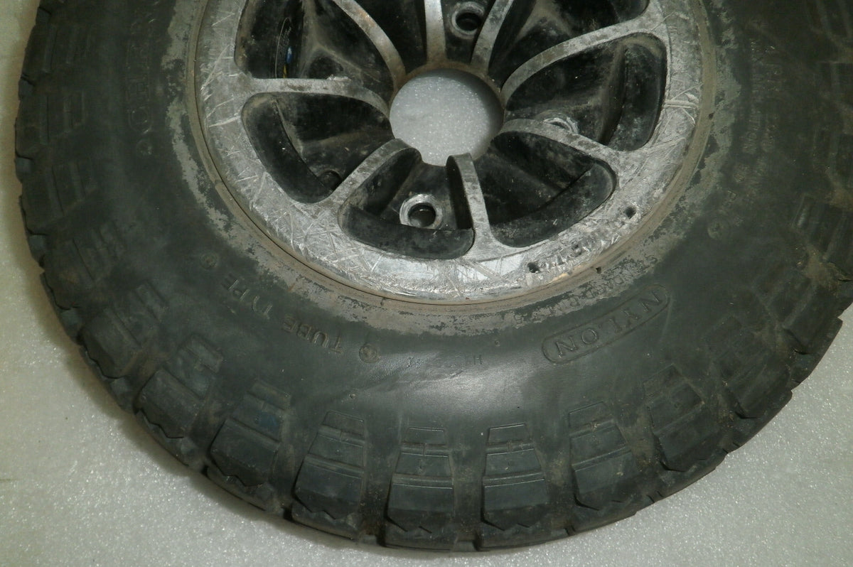 Lot of 2 Wheels from Quantum Q1450 4.00-6 Solid