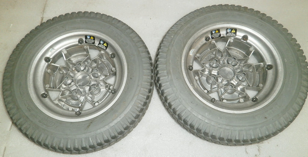 PAIR OF Quantum Q6 Edge HD Drive CHENGSHIN Wheels Tires 3.00-8 for Power Chairs