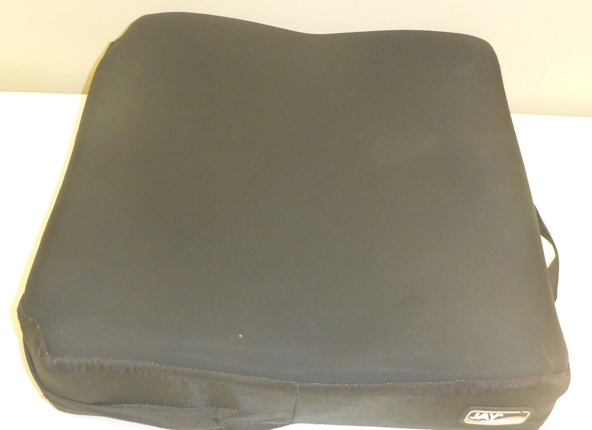 Jay Union Wheelchair Cushion Size 18x18" W/Cover Good Condition